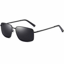 Magnesium for square elastic mirror legs without clamping face polarized sun glasses Mens fat Fashion Polarized Driving Big Sunglasses