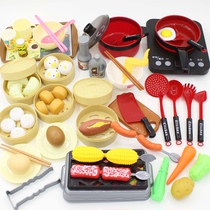 Young Children Park Corner Materials Kitchen Teaching Aids Emulation Food Model Steam Cage Steamed Stuffed Dumplings Children Toy Dolls House
