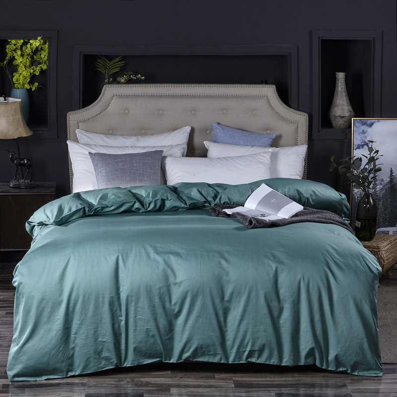 Pure colour long suede cotton full cotton 150x200x230 180x220x240 quilt cover single piece 2 2x2 4 quilt cover pure cotton