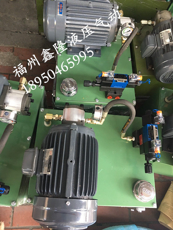 Hydraulic pump station hydraulic station 40L tank 1 5KW 2 2 3KW motor fit CBN306 310 gear pump