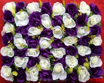 2016 new wedding row flower road leading flower emcee table flower square pavilion garden pavilion Xi hall decorative flower Roman arch flower