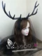 Giáng sinh Gạc đeo đầu Băng đô hình ảnh Gạc ảnh COS Anime Elk Horn Phụ kiện tóc Đạo cụ chụp ảnh cưới Halloween - Phụ kiện tóc