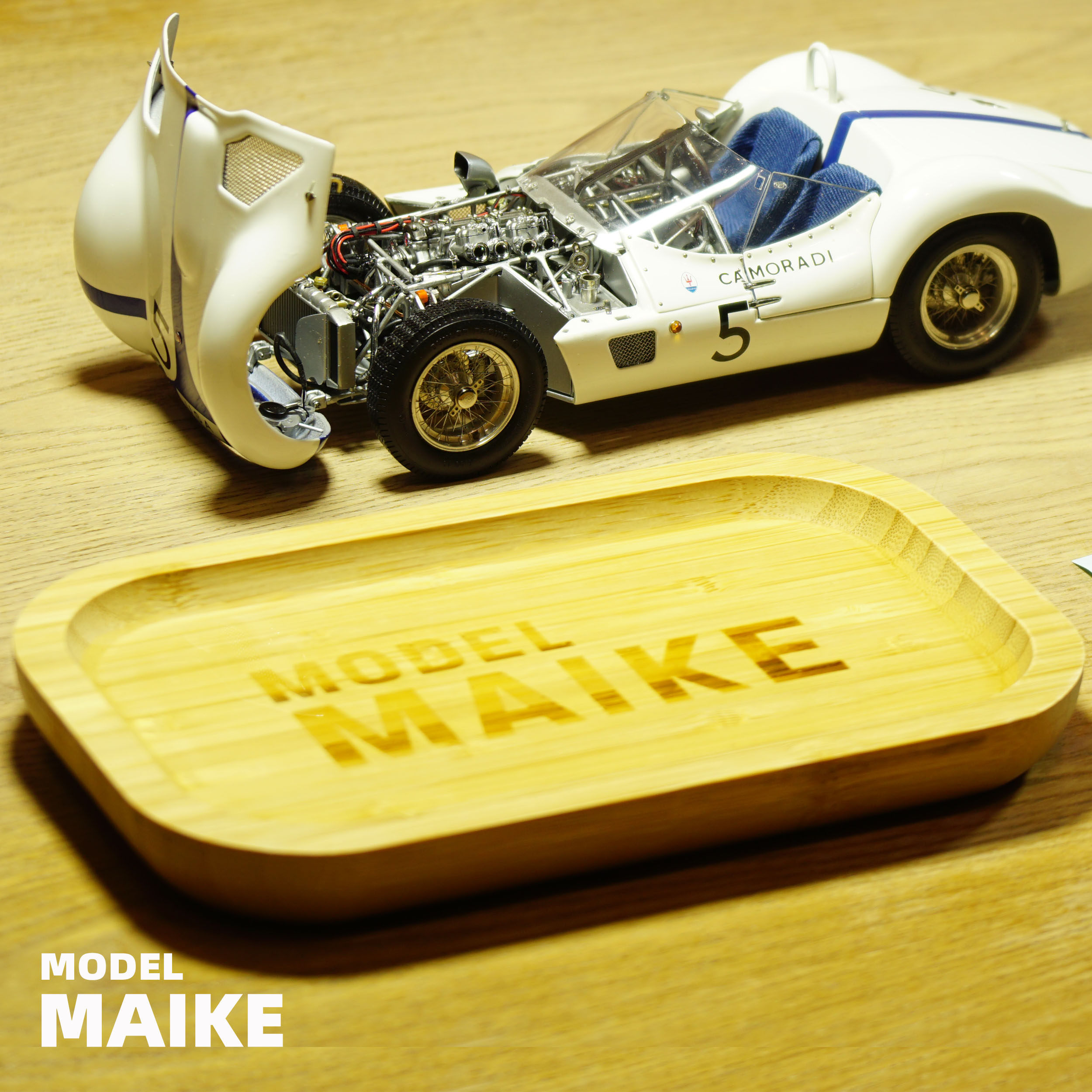 MAIKE model making bamboo wood water stickers prefabricated paper soaking plate transfer paper assembly tool Tamiya Junshi