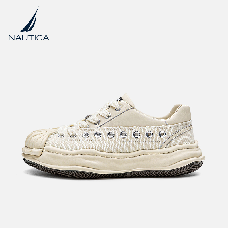 Nautica/Notica Dissolving Shoes, Unisex, Same Style for Men and Women, Casual 2024 Autumn Thick-Soled Couple Canvas Shoes