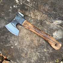 Ax forging outdoor small hand ax iron neck ax iron neck ax mini ax camping ax bone chopping ax tool