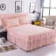 Váy ngủ cotton đơn mảnh dày cotton trải giường Simmons nệm trải giường loại váy có thể được trang bị ba hoặc bốn bộ váy giường đẹp	