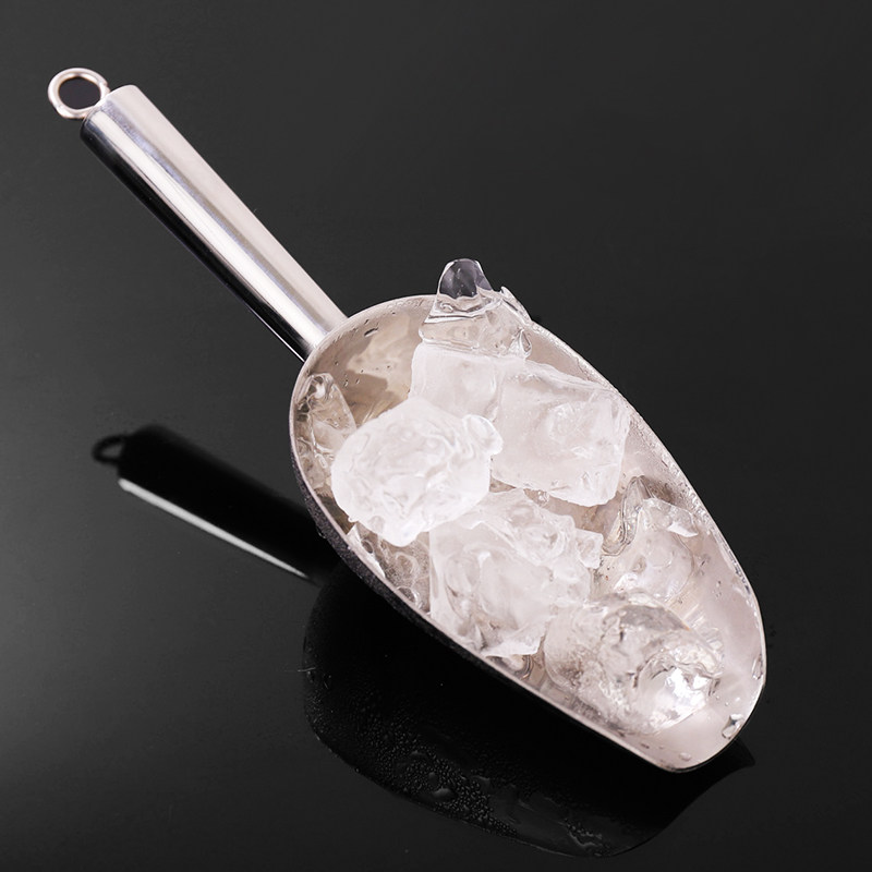 Thickened Stainless Steel Ice Shovel 4 Spade Sugar Shovel Grain Shovel Tea Shovel Popcorn Spade bar