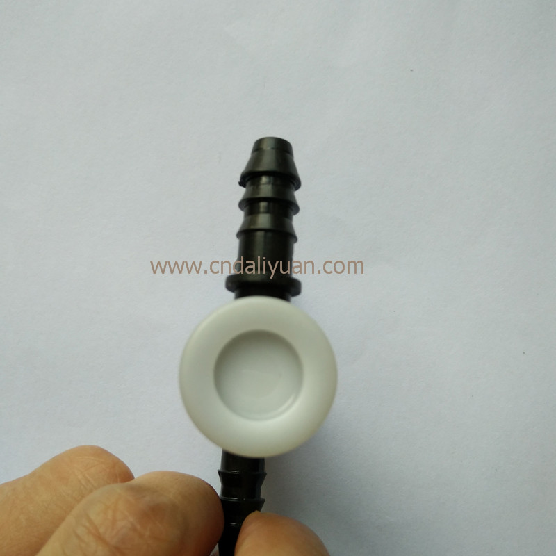 ID6 nhựa chịu nhiệt cao xe phanh bơm tăng cường đường ống dẫn nước lắp đặt nhanh kiểm tra van kiểm tra van - Sửa đổi ô tô bàn chải rửa xe ô tô