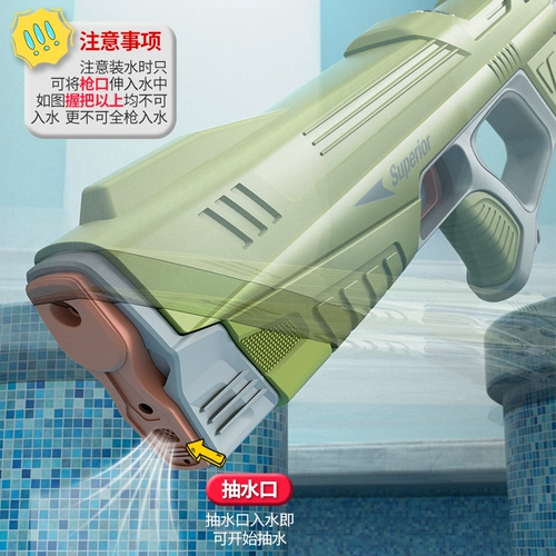 Водный пистолет, электрическая автоматическая вместительная и большая мощная игрушка для игр в воде для плавания, автоматическая стрельба, популярно в интернете