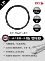 HEX 1.27 черная одинарная полоса 12м