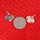 S925, детская подвеска, плетеный браслет из красной нити, ожерелье, агатовый аксессуар, серебро 925 пробы