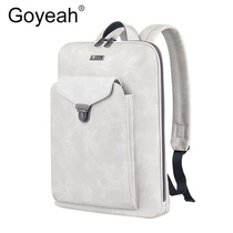 GOYEAH fashion computer bag women light and thin double shoulder bag apply Microsoft surface commuter Apple Lenovo Xiaomi macquair Huawei 14 inch notebook business backpack ipad tablet