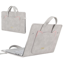 BKB Notebook protective sleeves women apply Huawei Xiaomi liner bag air13 3 inches light and thin handbag red rice apple macbook computer bag new pro16 good looking cute leather cover