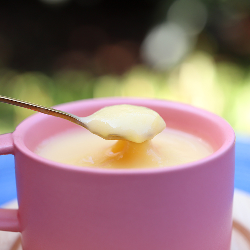Yijia Corn Burnt Rice Powder free of cooking Instant Grocery Quick Food Rinderless Drink Satiety Breakfast 500g canned