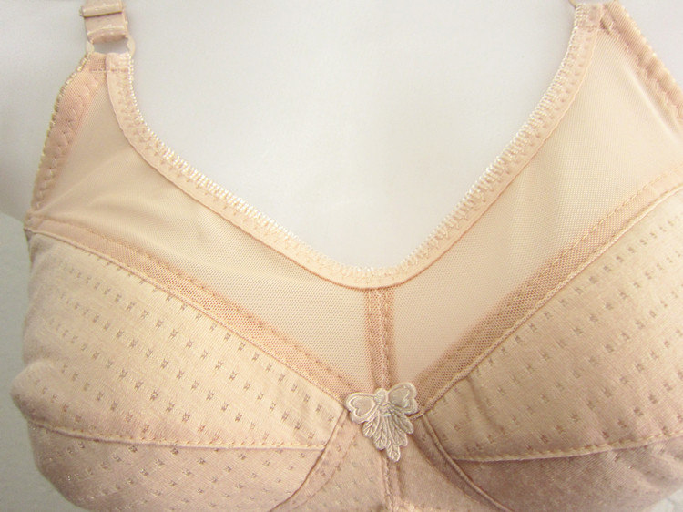 Áo ngực trung niên áo ngực nữ trung niên bà già cotton mỏng thoải mái mẹ cỡ lớn không có vòng thép đồ lót cotton ao lot
