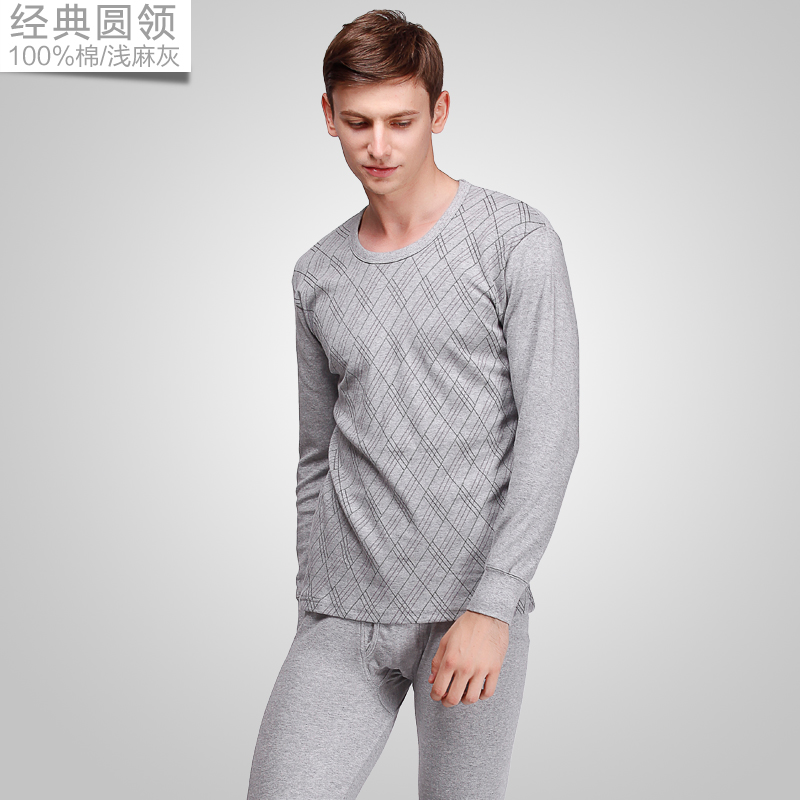 Hengyuanxiang quần áo mùa thu mùa thu quần mens thiết cotton cổ áo bán cao trung niên và áo len bông già phụ nữ mùa thu đồ lót ấm áp và mùa đông.