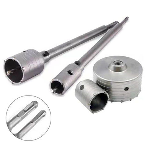 (Accessories) Square Handle Electric Hammer Drill Bit Wall Driller Round Handle Shock Drilling Air Conditioning Hole Brick Wall Cement Wall Chambering