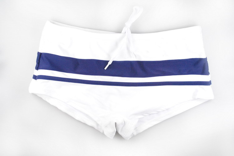 Eo thấp thời trang tether thể thao nam boxer thân thoải mái lót áo tắm dây thun co giãn rắn màu bốn góc quần spa - Nam bơi đầm quần bơi nam speedo