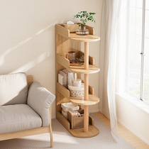 Sofa Corner Bookcase Bedroom Bedside Clip Slit Containing Shelf Storage Cabinet Bookshelf Floor Home Shelving