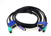 Physical store KVM switch cable 5 meters all copper original triple cable needle needle hole