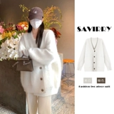 Весна 2025 года, новый стиль, внутренняя многослойная рубашка и свитер для женщин, легкий весенний стиль, ленивый стиль, весенняя одежда, шикарный топ в корейском стиле