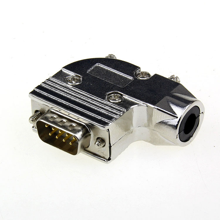 DSub connector DB9 DB15 Plug 90 degree connector 9pin 15pin serial