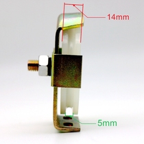 Dining ladder door hanging wheel grocery ladder door sheave wire rope pulley box with seat 76*13*6201 elevator accessories