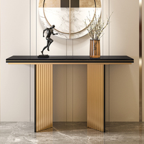 Northern Europe light luxury balcony locker new Chinese porch table entry door to wall aisle partition strip Italian porch cabinet