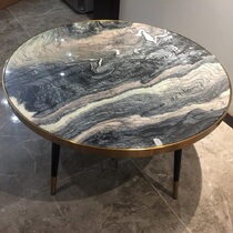 Modern living room light luxury marble luxury tea few small household mode small combination of small tea table