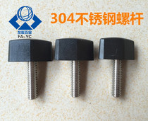 304 stainless steel word handle Bakelite thumb screws M4M5 * 10 20 25 30 35 40 50