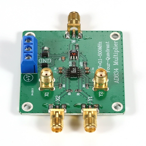 Четырехквадрантный модуль умножителя AD834, высокоскоростной широкополосный контроллер в реальном времени, измерение мощности, регулировка усиления