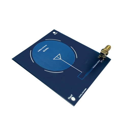 Антенна PCB 1,614 ГГц разъем Iridium_antenna: SMA Moth Math Head Cast Patch: 3.1