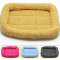 Comfortable coral dog socket cat winter dog mat bite cushion Teddy gold dog heating mat