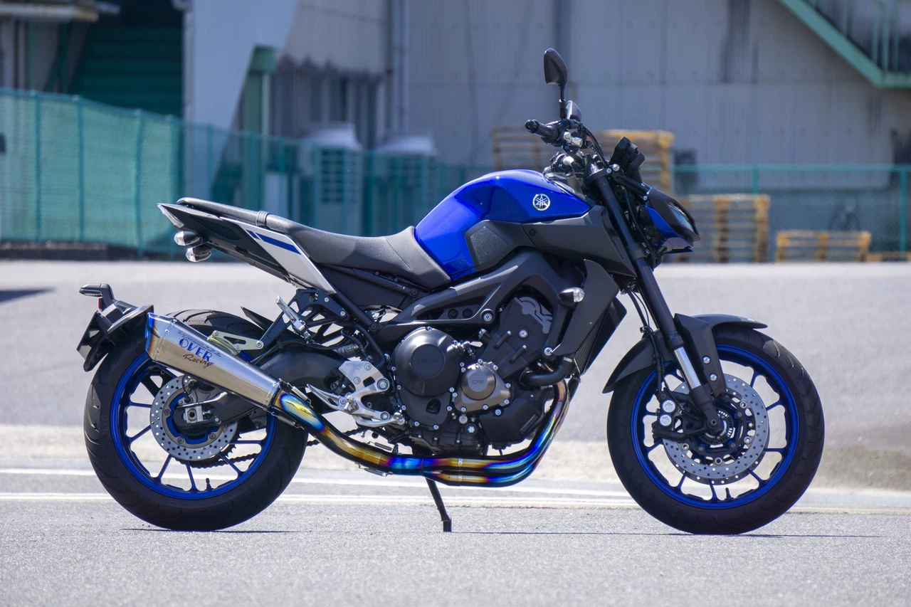 Япония Овер применяет Yamaha Yamaha MT 09 XSR900 RSPRO титановый сплав полноцеховый выхлопной трубопровод