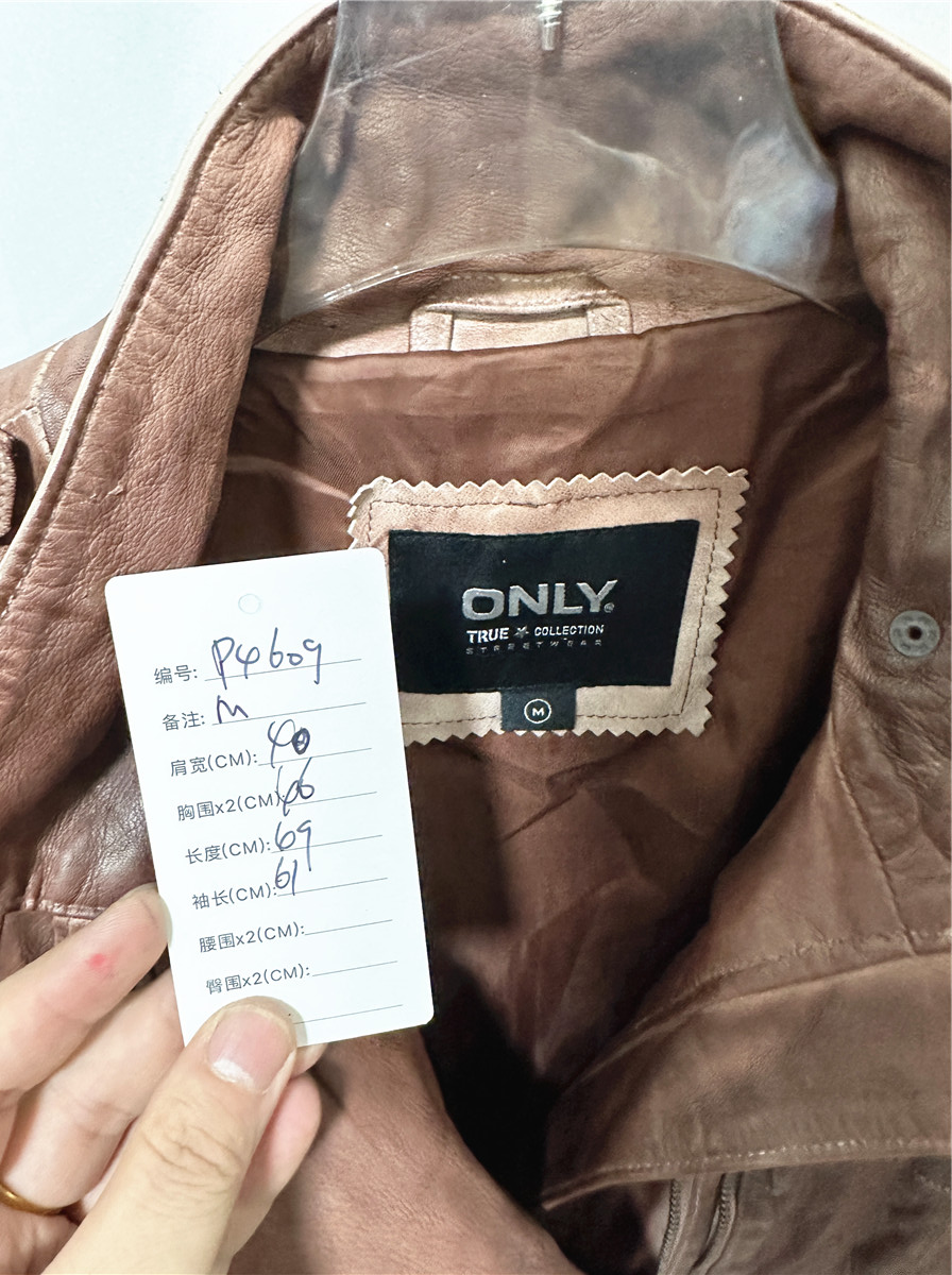 vintage vintage  hottie Meira virtue Sheepskin second-hand jacket Undercover American style Retro leather clothing Hooded loose coat