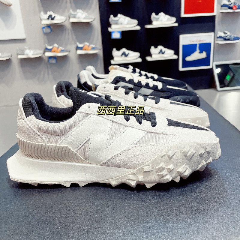 New Balance Xc72 Black and White Retro Patchwork Casual Running Gray and White Dad Shoes for Men and Women Uxc72Db1