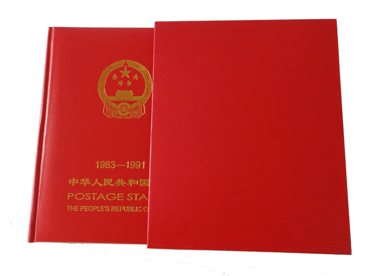 (Fu Zeng Mail Society) Bookbinding This Stamps Chronicle -1983-1991 83-91 JT Ticket Type Zhang Daquan