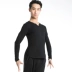 Dancebaby Latin dance áo sơ mi nam mới thực hành quần áo cơ thể khiêu vũ quần áo nhảy khiêu vũ quần áo chạm đáy áo DA824 - Khiêu vũ / Thể dục nhịp điệu / Thể dục dụng cụ giày múa cao gót Khiêu vũ / Thể dục nhịp điệu / Thể dục dụng cụ