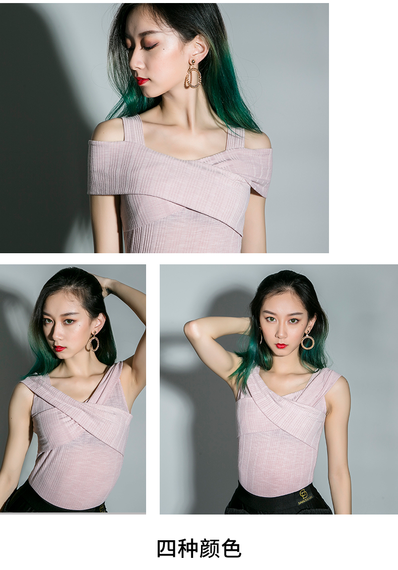 Dancebaby Latin tiêu chuẩn quốc gia trang phục khiêu vũ nữ trưởng thành mới thực hành quần áo khiêu vũ quần áo nhảy hiện đại 660 - Khiêu vũ / Thể dục nhịp điệu / Thể dục dụng cụ giày ballet mũi cứng