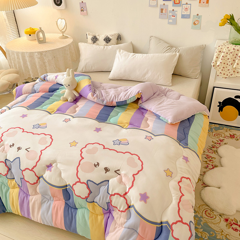 Thickened quilt four seasons universal winter quilt core warm dormitory space quilt air conditioner spring, autumn and winter students single and double