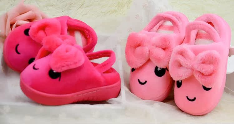Chaussons enfants en suède - semelle caoutchouc Wear - Ref 986599 Image 8