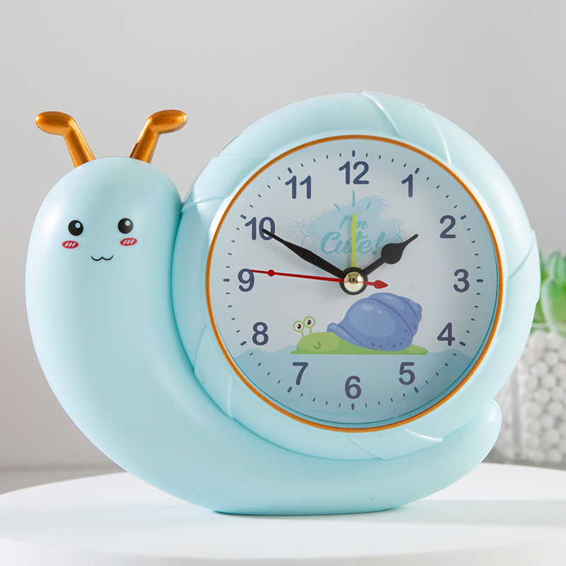 Cartoon Cute Alarm Clock, Creative Living Room Stylish Snail Alarm Clock, Special Wake-Up Alarm Clock for Children and Students, Clock for Boys and Girls