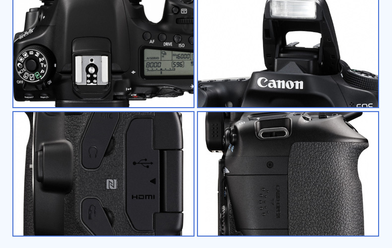 Canon Canon 80D kit 18-135 nhiếp ảnh du lịch chuyên nghiệp eos máy ảnh SLR HD kỹ thuật số