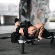Adjustable weight-increasing external dumbbell barbell plate physical weightlifting weight-bearing vest heavy training sports fitness