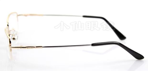 Ultralight thời trang uốn cong nam và nữ mô hình nửa khung bộ nhớ kính titan khung kính khung kính chống mỏi đọc sách - Kính khung mat kinh hang hieu