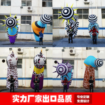 Inflatable man back geometric body gas mold Stage performance Weird shape Scenic area Amusement Park Interactive parade Commercial performance