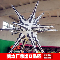 Concert Concert bar Stage decoration Inflatable planet Flying saucer Thorn ball Mall lighting Star air mold