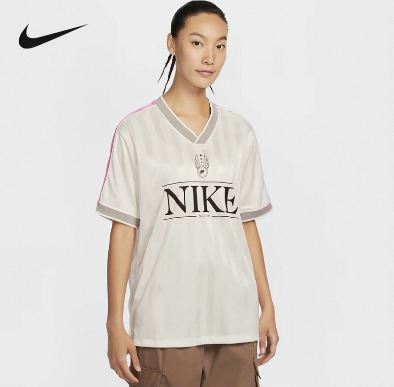 Kuizi's Outlet Nike Women's Sports Casual Loose Breathable Short-Sleeve T-Shirt Ih8505-133