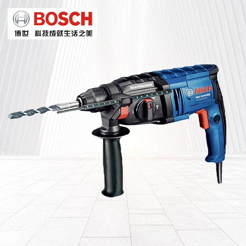Bosch impact drill electric hammer electric pick electric drill four-pit multi-functional two-three-use power tool GBH2000RE DRE