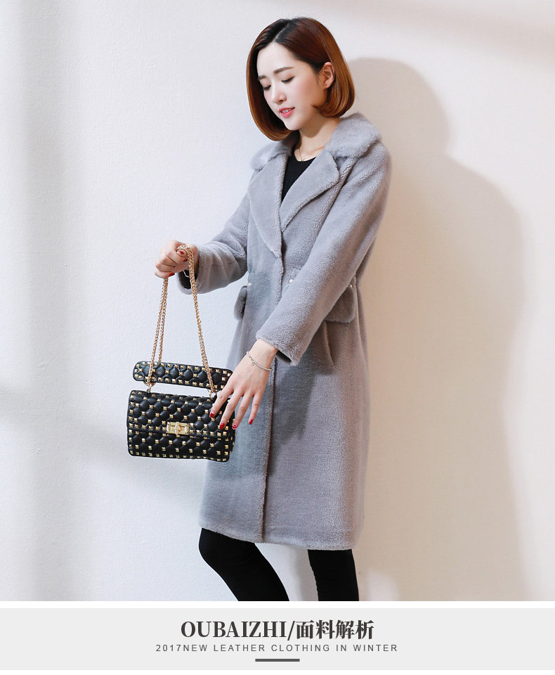 Manteau de fourrure femme - Ref 3174757 Image 7